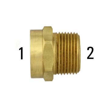 Parker 88GH-12-12 11 FGHT MNPT Hose Adapter