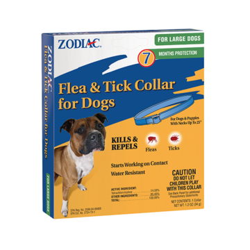 Wellmark ZODIAC® 100520396 1.2 oz 7 months Odorless Dog Flea & Tick Collar