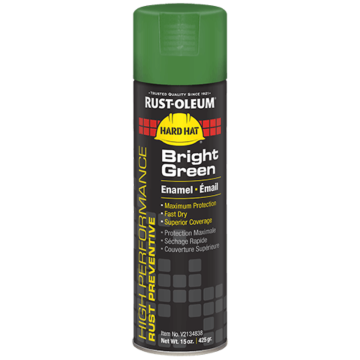 Rust-Oleum High Performance V2100 Enamel Spray Paint (Bright Green) 15 oz