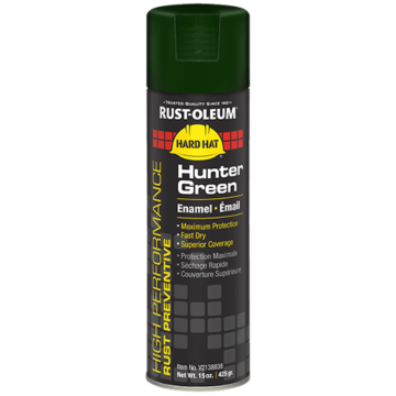 Rust-Oleum High Performance V2100 Enamel Spray Paint (Hunter Green) 15 oz