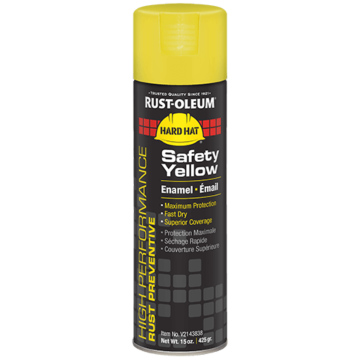 Rust-Oleum High Performance V2100 Enamel Spray Paint (Safety Yellow) 15 oz