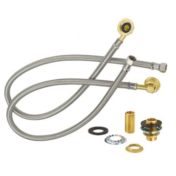 Krowne Wall Mount Faucet SS Supply Kit