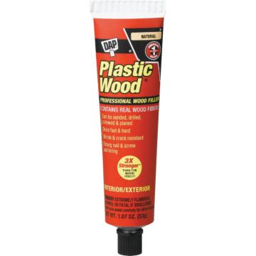 DAP Plastic Wood Professional Wood Filler (Natural) 1.8 oz