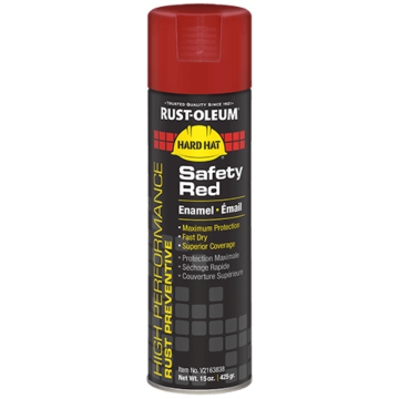 Rust-Oleum High Performance V2100 Enamel Spray Paint (Safety Red) 15 oz