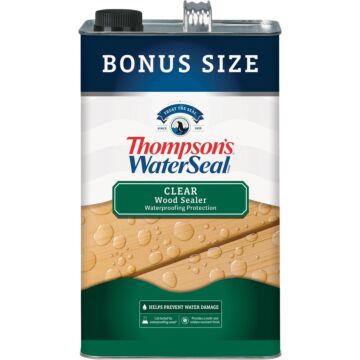 Thompson's WaterSeal Waterproofing Wood Sealer (Clear) 1.2 gal
