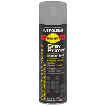 Rust-Oleum High Performance V2100 Enamel Spray Primer (Gray) 15 oz
