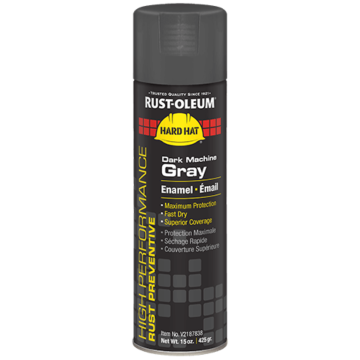 Rust-Oleum High Performance V2100 Enamel Spray Paint (Dark Machine Gray) 15 oz
