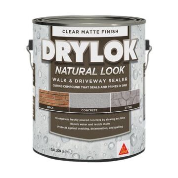 United Gilsonite Laboratories Drylok Clear Natural Look Concrete Sealer, 1 Gallon