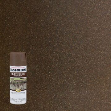 Rust-Oleum Stops Rust Multicolor Spray Paint (Textured - Autumn Brown) 12 oz