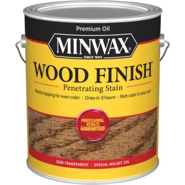 Minwax Wood Finish VOC Penetrating Stain, Special Walnut, 1 Gal.
