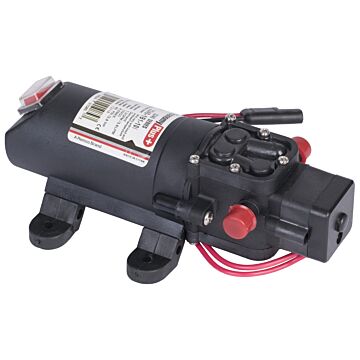 Remco 12V 1.0 GPM 40psi Electric Demand Diaphragm Pump with On-Off Switch, 3/8" Hose Barb Ports