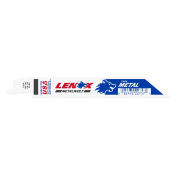 Lenox LENOX 6" 24TPI METALWOLF WAVE EDGE Reciprocating Saw Blades (50 Pack)