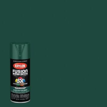 Krylon Fusion All-In-One Spray Paint & Primer (Gloss - Hunter Green) 12 oz
