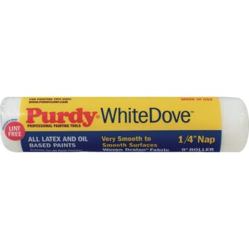 Purdy White Dove 9 In. x 1/4 In. Woven Fabric Roller Cover