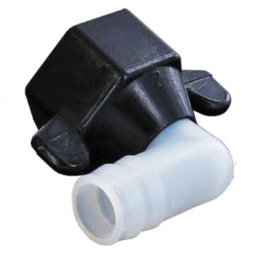 Shurflo 1/2 in x 1/2 in Polypropylene Wingnut Swivel Elbow