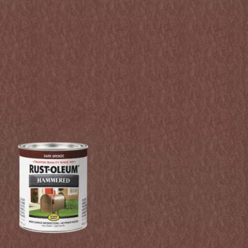 Rustoleum Stops Rust® Brush-On Paint (Hammered - Dark Bronze) 1 qt