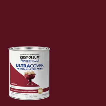 Rustoleum Painter's® Touch Ultra Cover Multi-Purpose Brush-on (Satin - Claret Wine) 1 qt