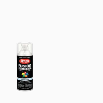 Krylon Fusion All-In-One Spray Paint & Primer (Gloss - Clear) 12 oz