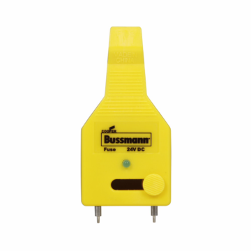 Eaton Bussmann series FT fuse tester, Batteries included and replaceable, Fuse panel