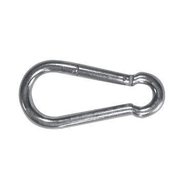 1/4 in 260 lb Stainless Steel Spring Hook