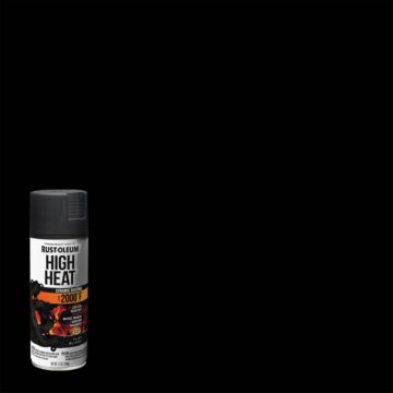 Rust-Oleum Automotive High Heat Spray Paint (Flat - Black) 12 oz