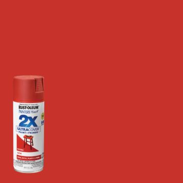 Rust-Oleum Painter's Touch® 2X Ultra Cover® Spray Paint (Satin - Paprika) 12 oz