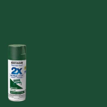 Rust-Oleum Painter's Touch® 2X Ultra Cover® Spray Paint (Semi-Gloss - Hunter Green) 12 oz