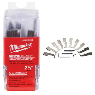 1-1/2 in. SWITCHBLADE™ 10 Blade Replacement Kit