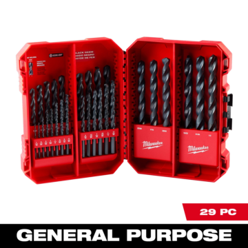 Milwaukee 29PC THUNDERBOLT® Black Oxide Drill Bit Set