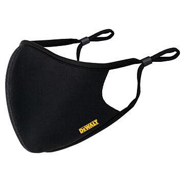 DEWALT Black Breathable Face Mask