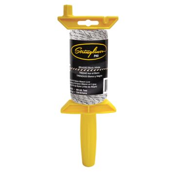 Stringliner 250 ft Polyethylene Black and White Pro Reel