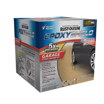 Rustoleum EPOXYSHIELD  Garage Floor Coating Kit (Gloss - Tan)