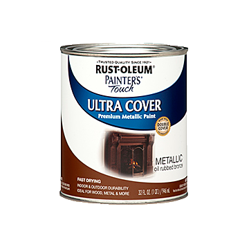 Rust-Oleum Painter's® Touch Ultra Cover - Metallic - Quart - Oil-Rubbed Bronze