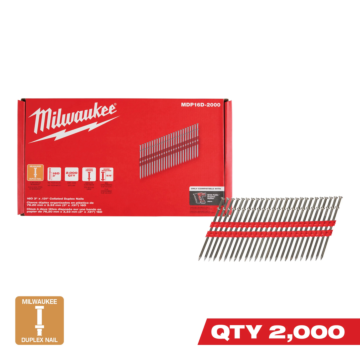 Milwaukee ® 16D 3” x .131” Collated Duplex Nails