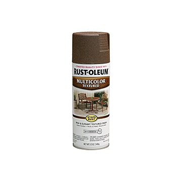 Stops Rust® Spray Paint and Rust Prevention - MultiColor Textured Spray Paint - 12 oz. Spray - Autumn Brown