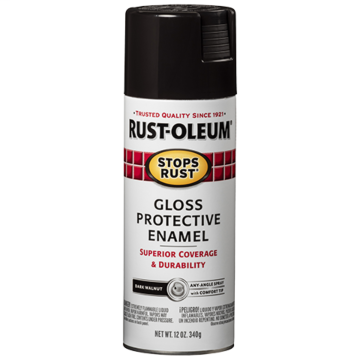 Rust-Oleum Stops Rust® Protective Enamel Spray (Dark Walnut) 12 oz