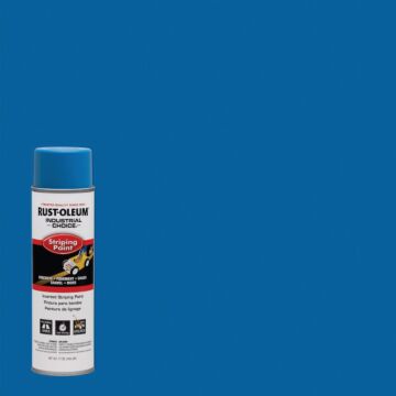 Rust-Oleum Industrial Choice S1600 System Inverted Striping Paint (Dark Blue) 18 oz