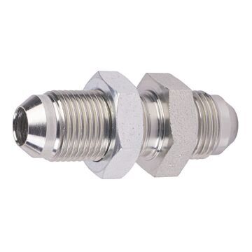 JIC Bulkhead Union with Locknut MJIC
