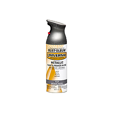 Rust-Oleum Universal Premium Spray Paint - 11 oz - Flat Metallic Antique Nickel