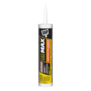 DAP DynaGrip Heavy Duty Max Construction Adhesive (White) 9 oz