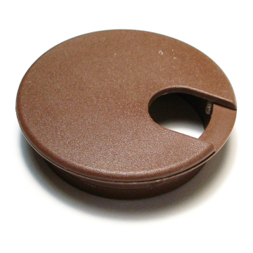 Computer Grommet, 2-1/2 Brown