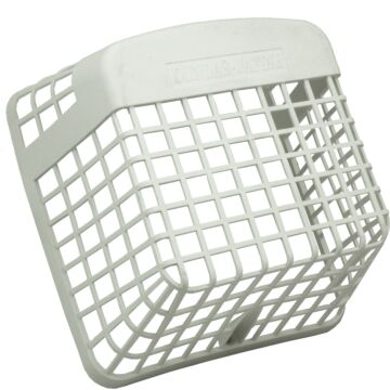 Lambro 4 in. Plastic Universal Hinged Vent Guard (White)