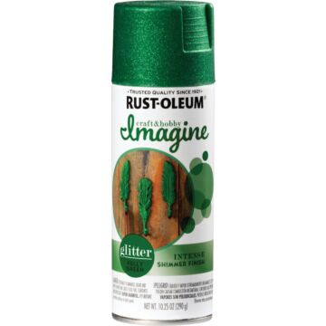 Rust-Oleum 10.25 Oz. Kelly Green Glitter Spray Paint