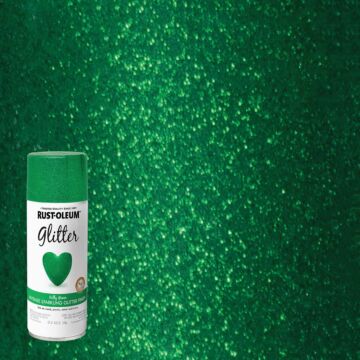 Rust-Oleum Specialty Spray Paint (Glitter - Kelly Green) 10.25 oz