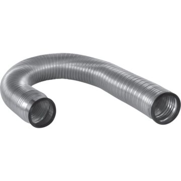 Imperial Quick Connect Hook-Up 4 in. x 6 ft Aluminum Semi-Rigid Dryer Duct