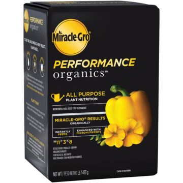 Miracle-Gro Performance Organics 1 Lb. 11-3-8 All Purpose Dry Plant Food