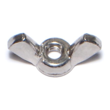 Wing Nut SS, 4mm-.7