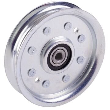 Stens 3-15/16" High Speed Flat Idler Pulley, 3/8" Bore