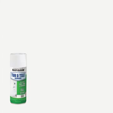 Rust-Oleum Tub and Tile Aerosol Spray (Gloss - White) 12 oz