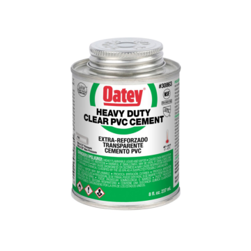 OATEY Oatey® 8 oz. PVC Heavy Duty Clear Cement